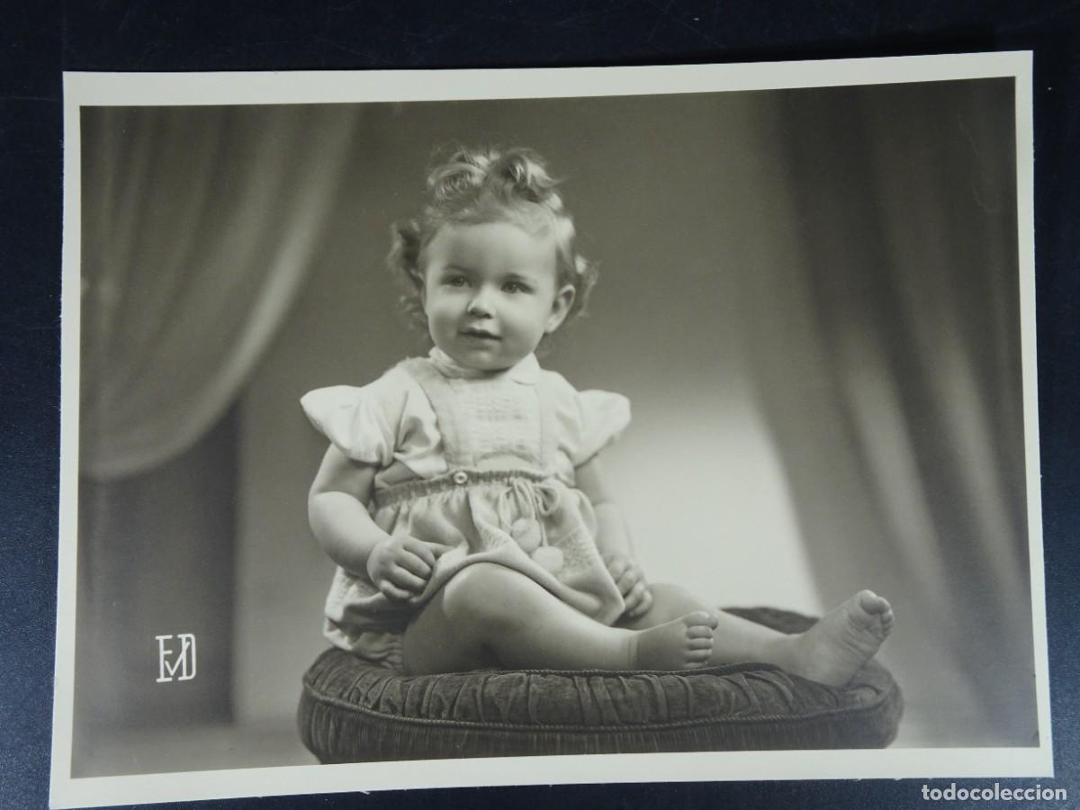 Fotograf&iacute;a antigua: ANTIGUA FOTOGRAF&Iacute;A DE ESTUDIO , NI&Ntilde;A PEQUE&Ntilde;A, VER FOTOS