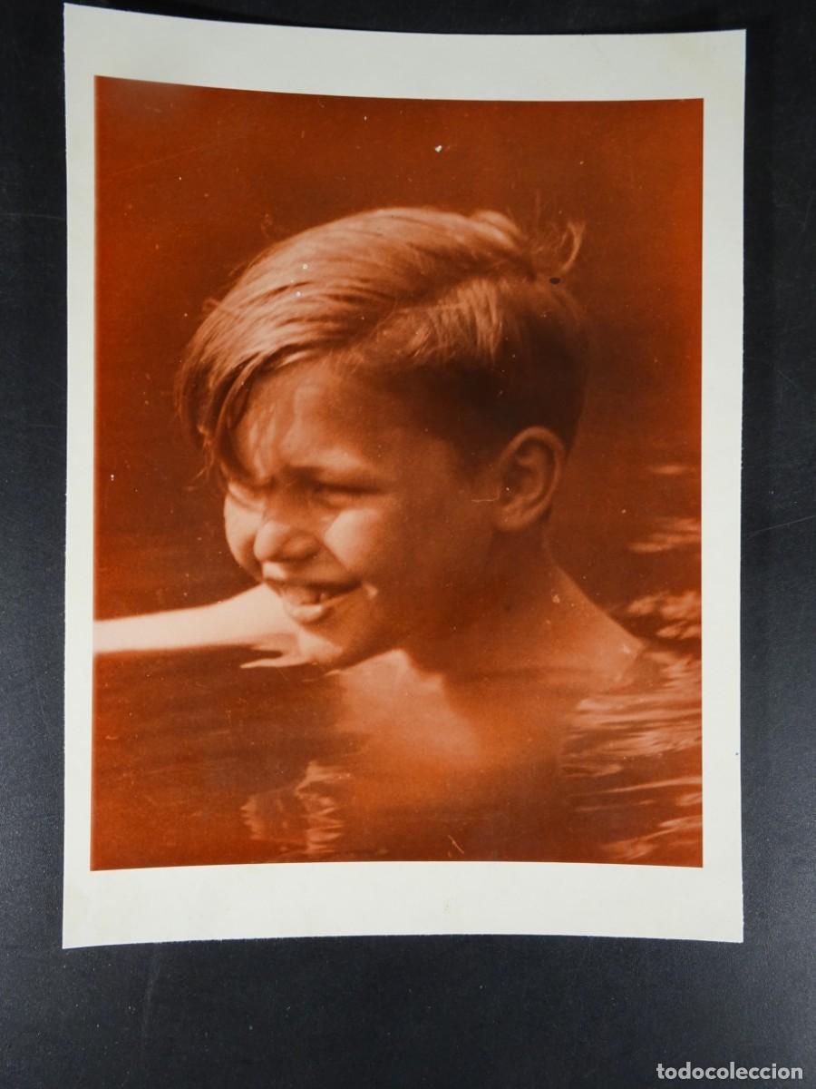 Fotograf&iacute;a antigua: ANTIGUA FOTOGRAF&Iacute;A , NI&Ntilde;O BA&Ntilde;&Aacute;NDOSE, VER FOTOS