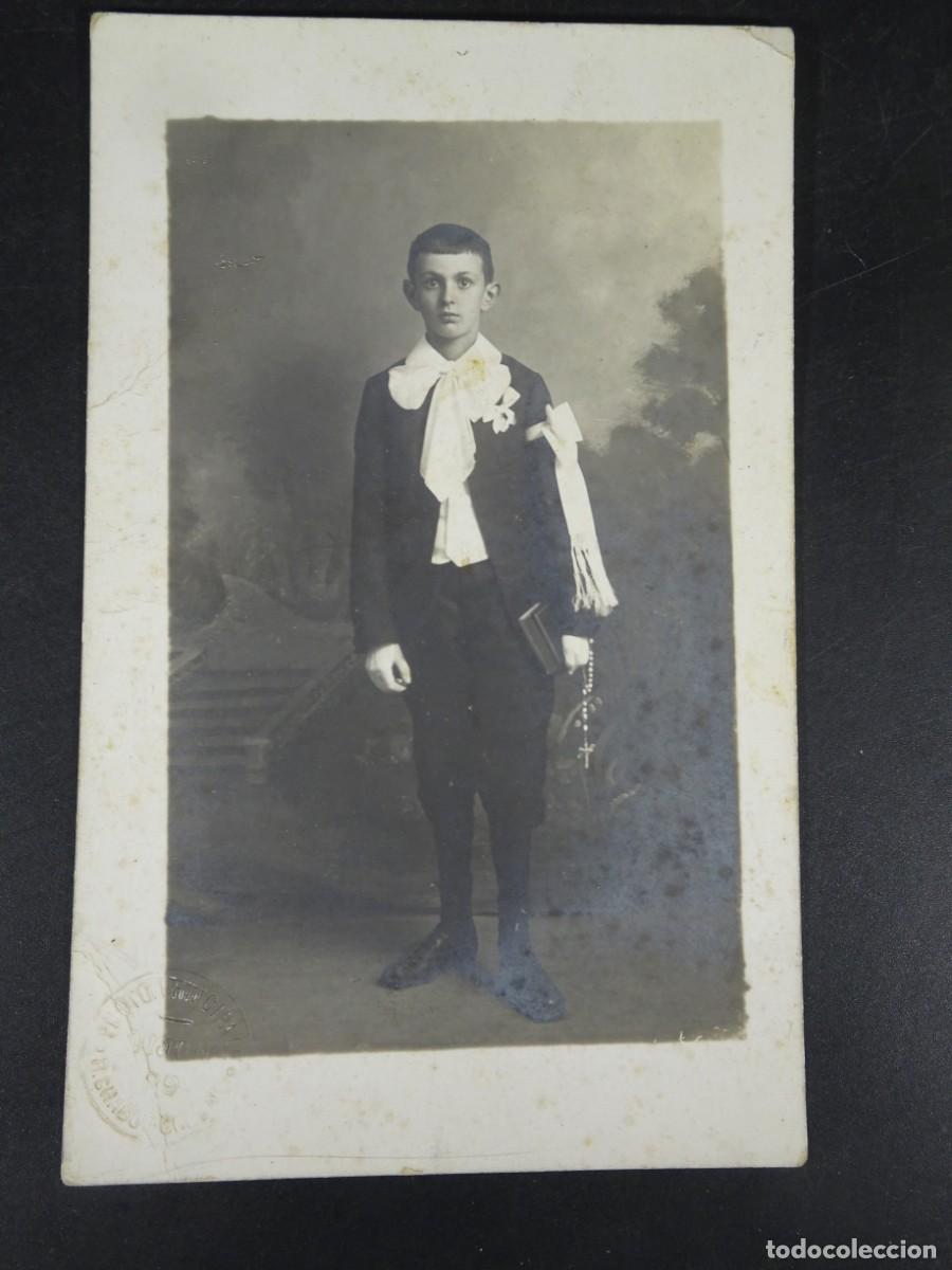 Antique Photography: ANTIGUA FOTOGRAF&Iacute;A DE ESTUDIO, NI&Ntilde;O PRIMERA COMUNI&Oacute;N, VER FOTOS