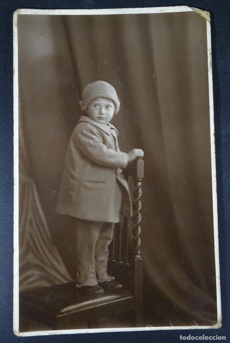 Fotograf&iacute;a antigua: ANTIGUA FOTOGRAF&Iacute;A DE ESTUDIO, NI&Ntilde;O POSANDO , VER FOTOS