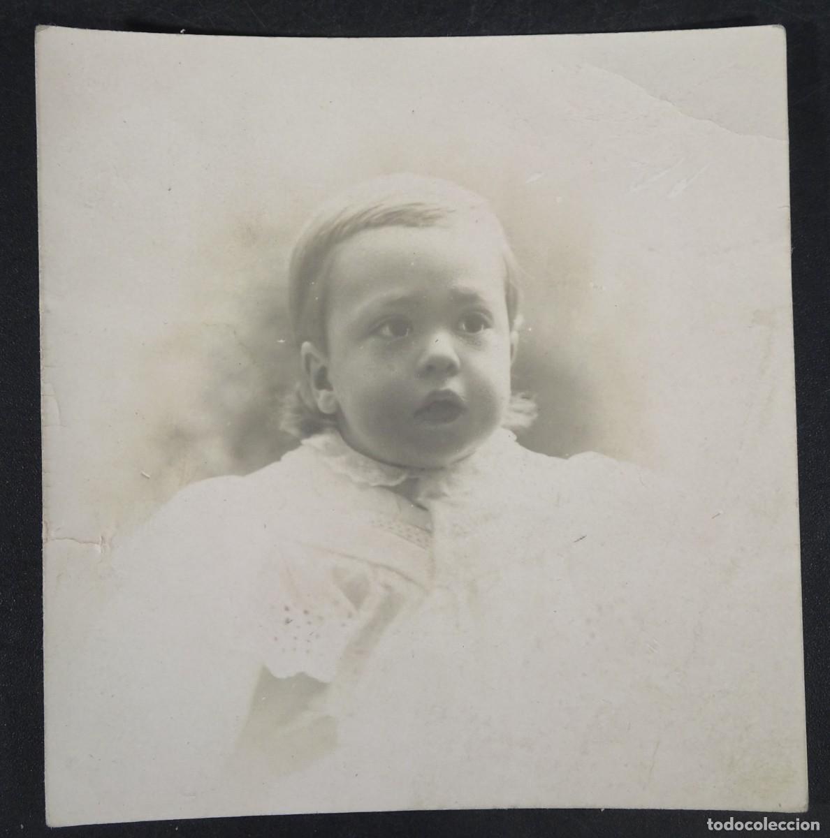 Fotograf&iacute;a antigua: ANTIGUA FOTOGRAF&Iacute;A DE ESTUDIO RETRATO NI&Ntilde;A PEQUE&Ntilde;A, VER FOTOS