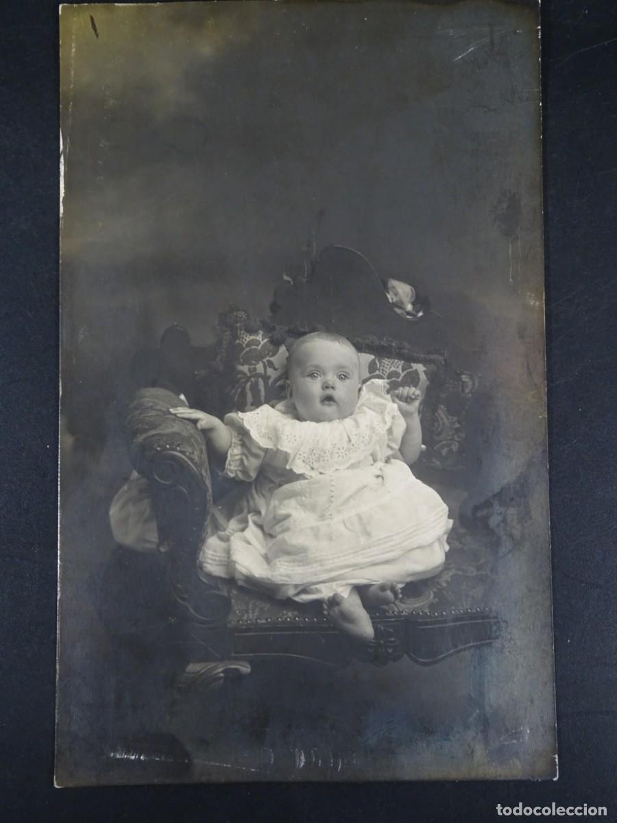 Fotografia antiga: ANTIGUA FOTOGRAF&Iacute;A DE ESTUDIO , NI&Ntilde;A PEQUE&Ntilde;A, BEB&Eacute;, VER FOTOS