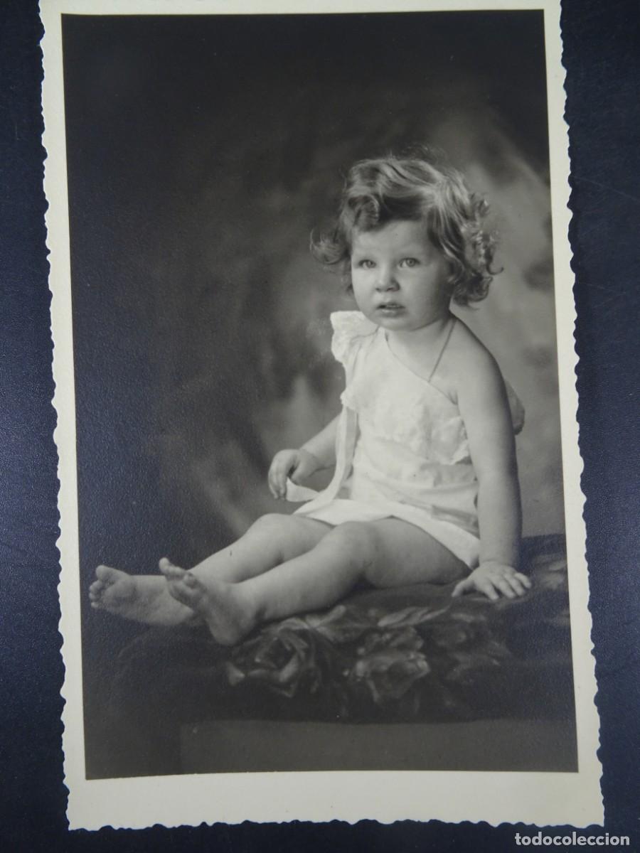 Fotograf&iacute;a antigua: ANTIGUA FOTOGRAF&Iacute;A DE ESTUDIO, NI&Ntilde;A PEQUE&Ntilde;A, VER FOTOS