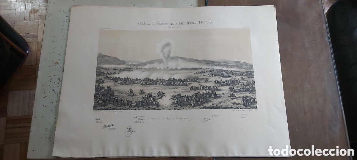 Fotograf&iacute;a antigua: GUERRA DE AFRICA 1860. 12 LITOGRAFIA J. DE VELASCO REPR. SERVICIO GEOGRAFICO EJERCITO 1960