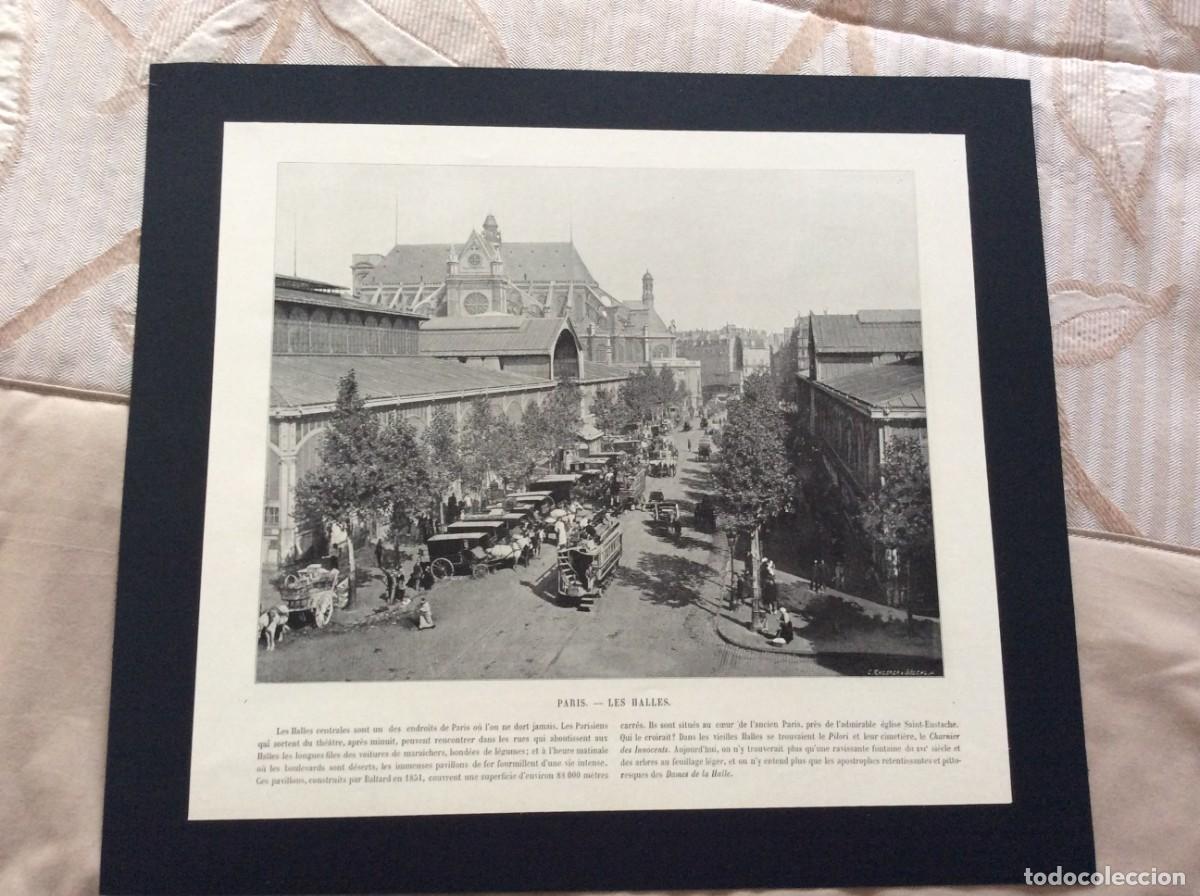 Fotograf&iacute;a antigua: Fotografia monocrom&aacute;tica de 189? Com legenda hist&oacute;rica em franc&ecirc;s