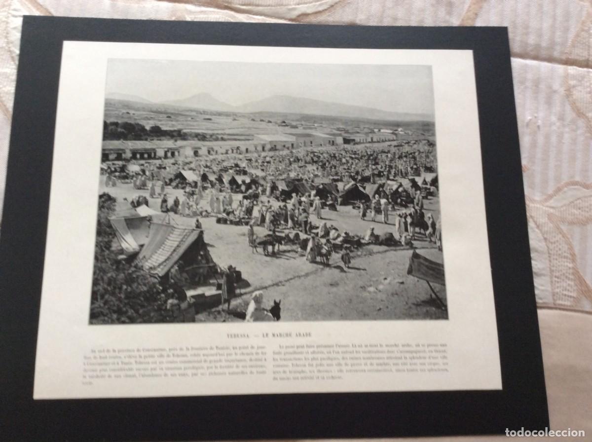 Fotograf&iacute;a antigua: Fotografia monocrom&aacute;tica de 189? Com legenda hist&oacute;rica em franc&ecirc;s.