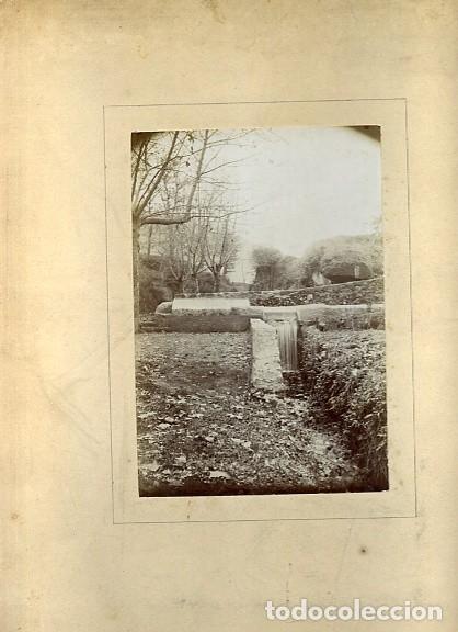 Fotografia antica: FOTOGRAFIA ABREVADEROS ,SIGLO XIX ,fotografo ANTONIO GOTARDE DE OLOT