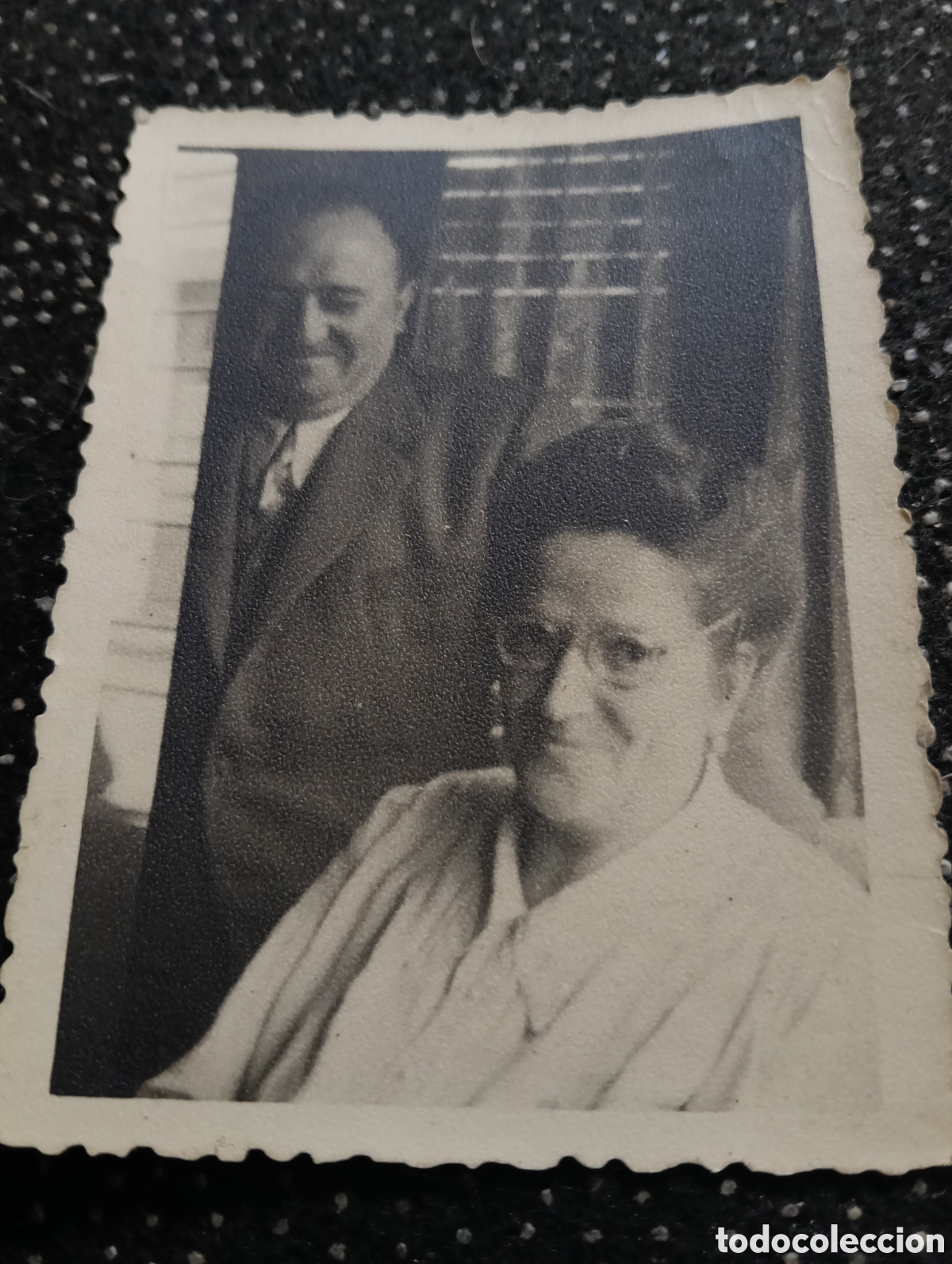 Fotograf&iacute;a antigua: Fotograf&iacute;a del se&ntilde;or Alcalde Juan Unanue Andueza de Zumarraga con la familia a&ntilde;os 50