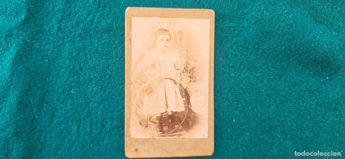 Fotograf&iacute;a antigua: FOTOGRAFIA NI&Ntilde;O CON ARO