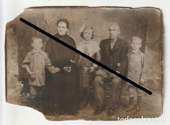 Fotograf&iacute;a antigua: ANTIGUA FOTOGRAFIA DE FAMILIA