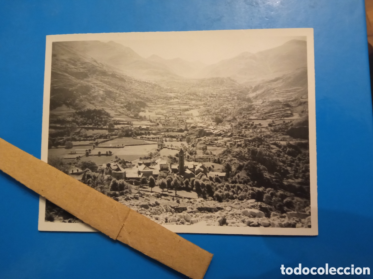 Fotograf&iacute;a antigua: Antigua fotograf&iacute;a, Pueblos de EVIL la Vall, Bohi y Granull, (L&eacute;rida) mide 11,6x8,6 cm