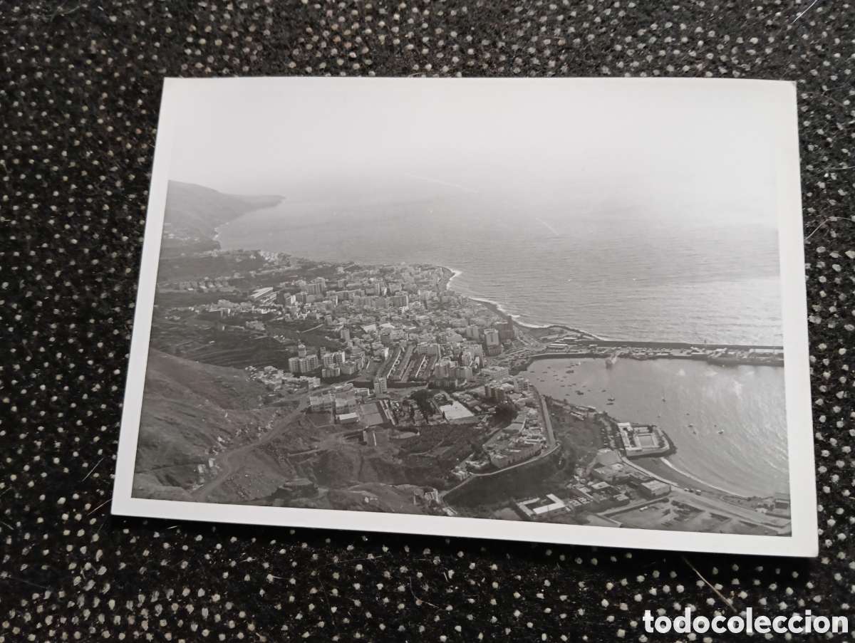 Fotograf&iacute;a antigua: ANTIGUA FOTOGRAF&Iacute;A DE SANTA CRUZ DE LA PALMA - VISTA PANORAMICA