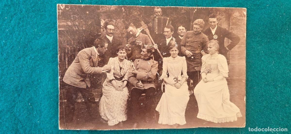 Fotografia antiga: FOTOGRAFIA TRABAJADORES DE HOTEL O FABRICA
