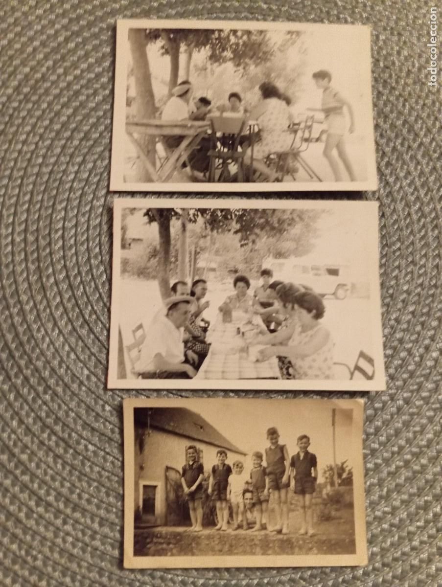 Fotografia antiga: 3 FOTOS ** FAMILIARES ** FOTO B/N.