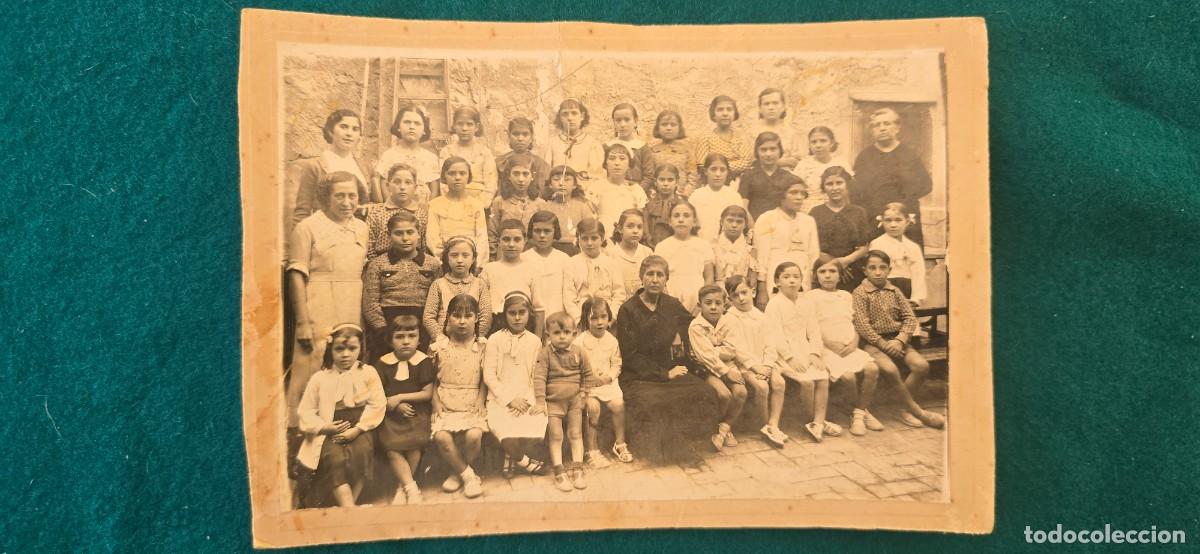 Fotografia antiga: FOTOGRAFIA CLASE DE COLEGIO U ORFANATO