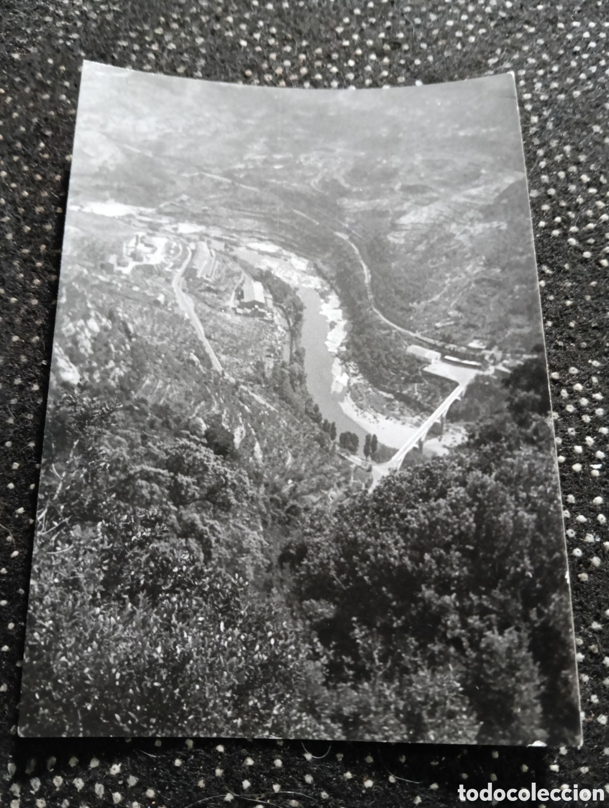 Fotografia antiga: 1963 fotograf&iacute;a de la estaci&oacute;n de Monistrol y Aeri de Montserrat