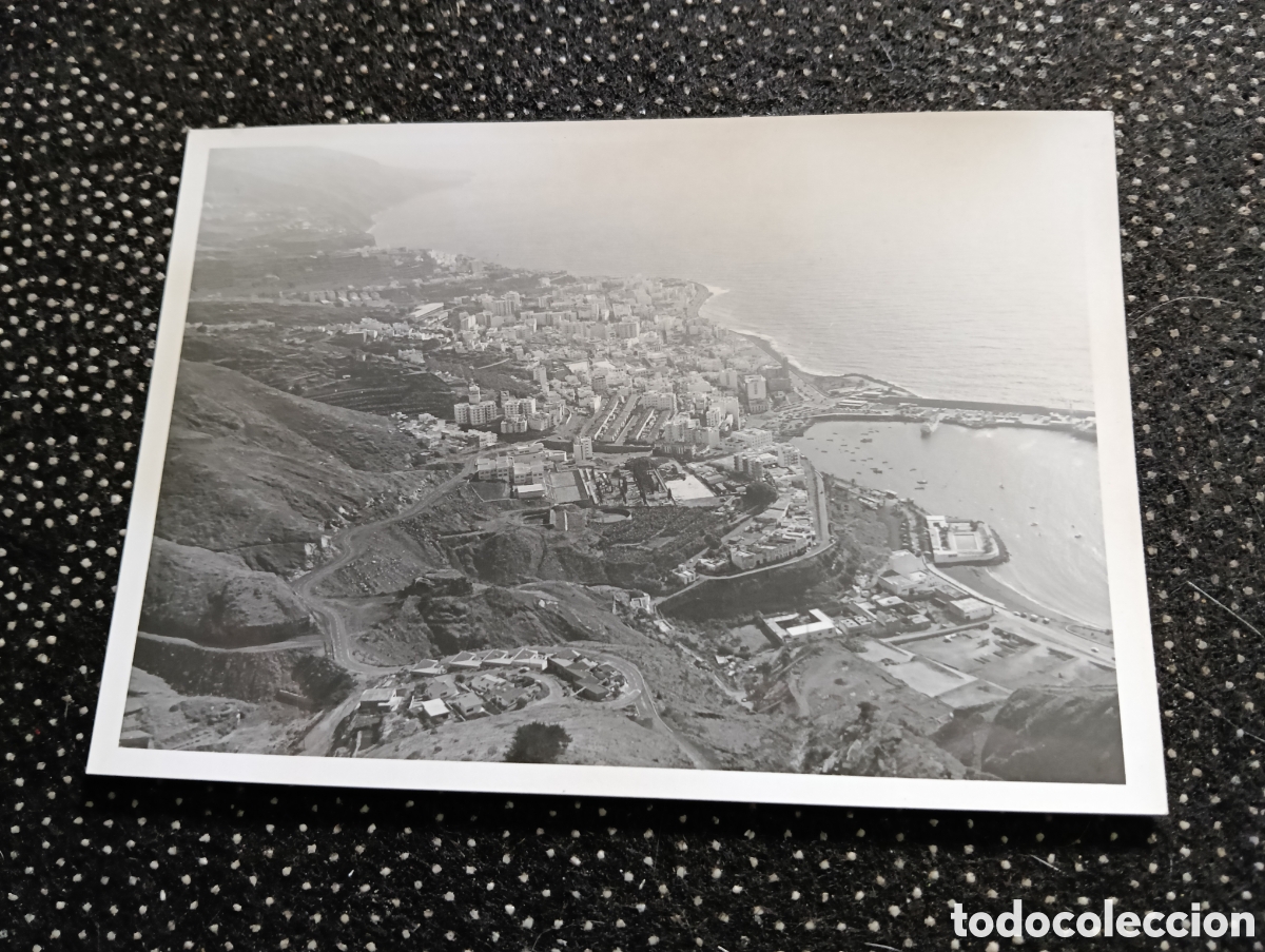 Fotograf&iacute;a antigua: Fotograf&iacute;a de Santa Cruz de la Palma Canarias a&ntilde;os 50