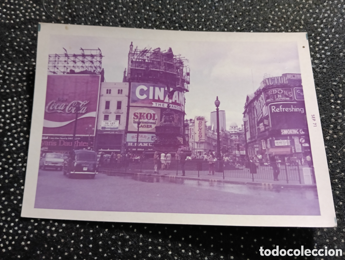 Fotograf&iacute;a antigua: 1941 una calle de Londres PICADILLY CIRCUS