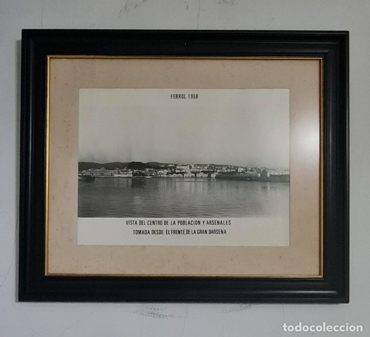 Fotograf&iacute;a antigua: 2 Antiguas fotograf&iacute;as del puerto de Ferrol