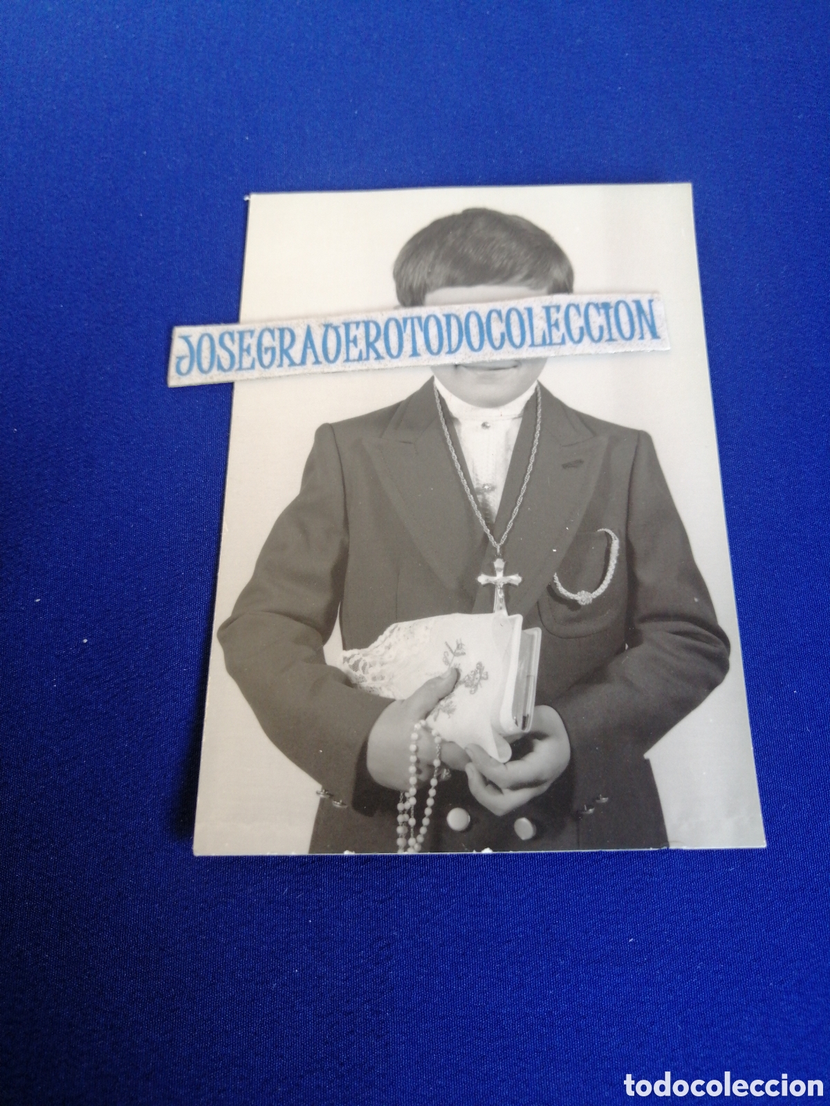 Fotografia antica: COMUNI&Oacute;N NI&Ntilde;O MODELO 1974 FOTOGRAF&Iacute;A ANTIGUA