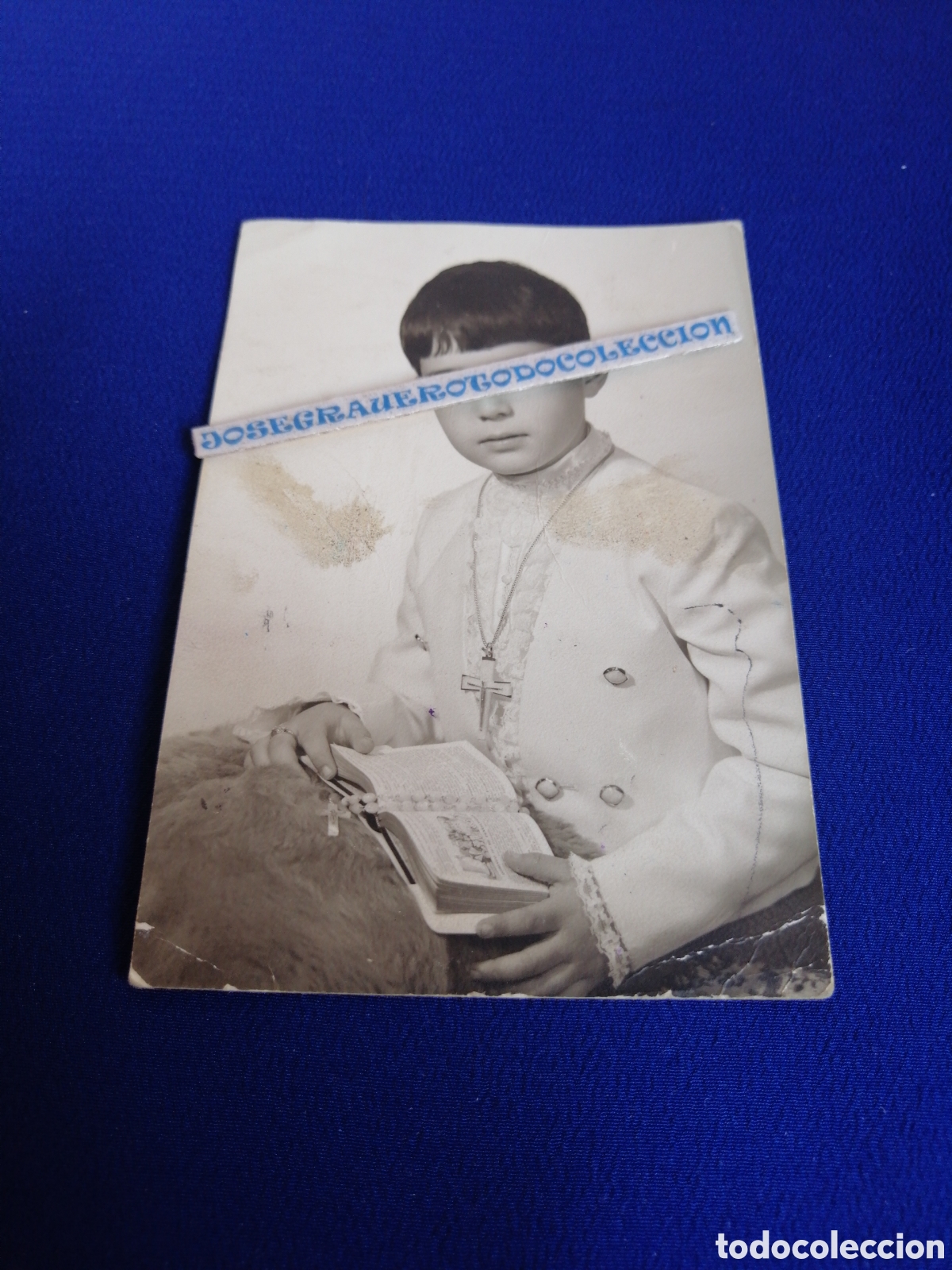 Fotografia antica: COMUNI&Oacute;N NI&Ntilde;O MODELO 1971 FOTOGRAF&Iacute;A ANTIGUA SIGLO PASADO