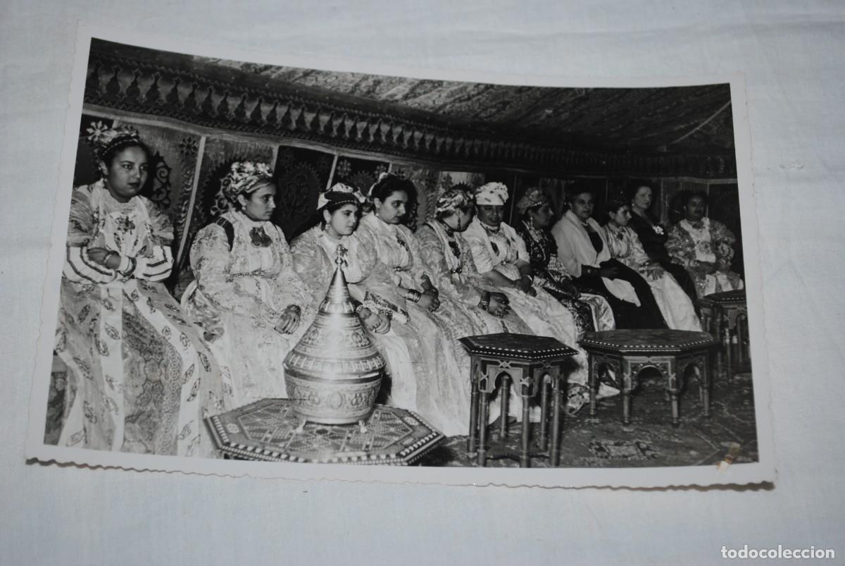 Alte Fotografie: SE&Ntilde;ORAS ARABES EN UNA FIESTA TIPICA