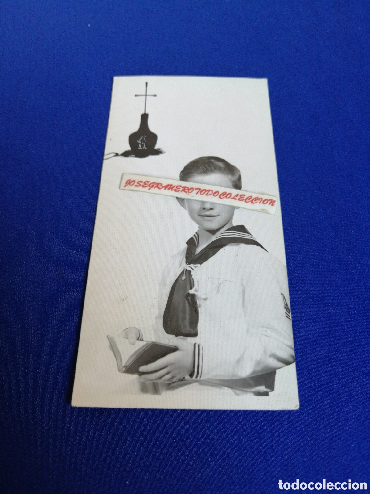 Antique Photography: COMUNI&Oacute;N NI&Ntilde;O MODELO TRAJE MARINERO 1969 FOTOGRAF&Iacute;A ANTIGUA SIGLO PASADO FOTOS GADEA (MANISES)