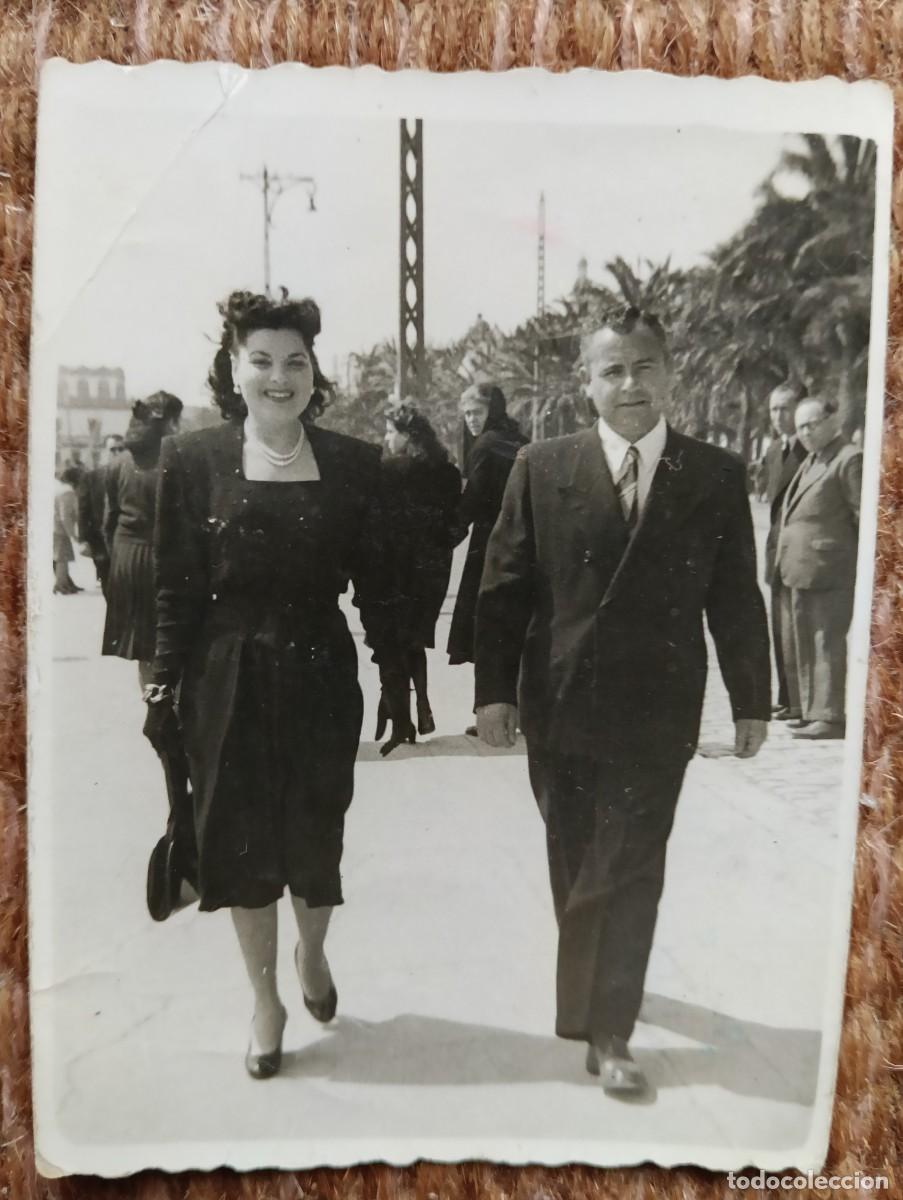 Fotografia antiga: ALICANTE - PAREJA - FOTO LIDON - FOTOGRAFO MINUTERO