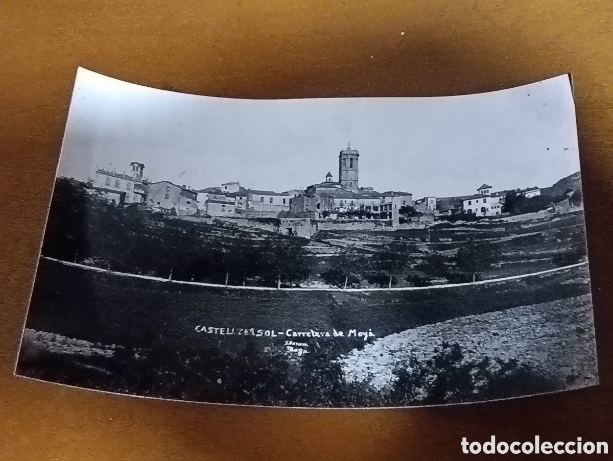 Antique Photography: Fotograf&iacute;a del Castell de Tersol, carretera de Moya, vista general