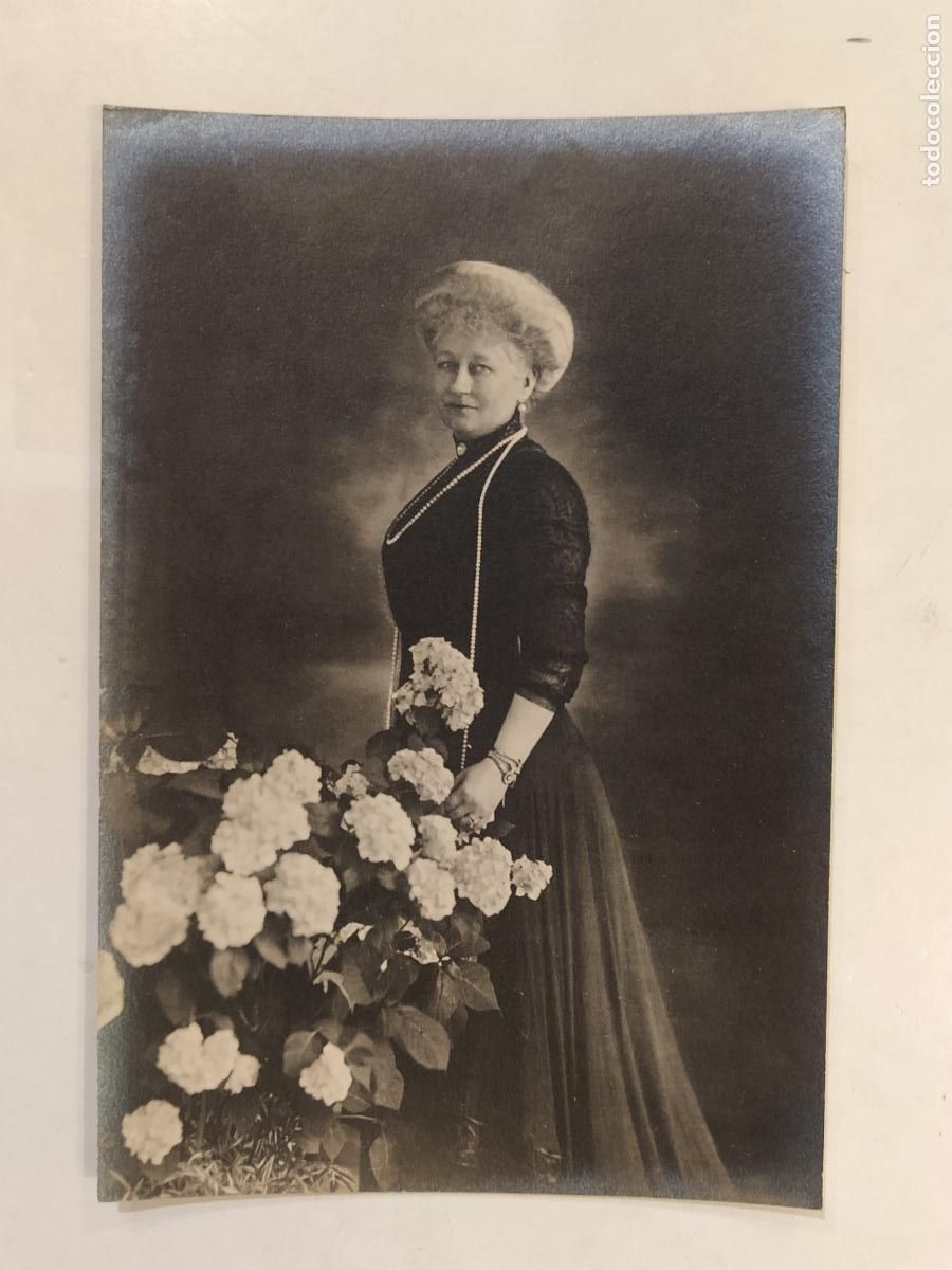 Fotograf&iacute;a antigua: S.M. L'IMPERATRICE AUGUSTA VICTORIA D'ALLEMAGNE - CHARLES TRAMPUS - FOTOGRAFIA ANTIGUA -(K-15.052)