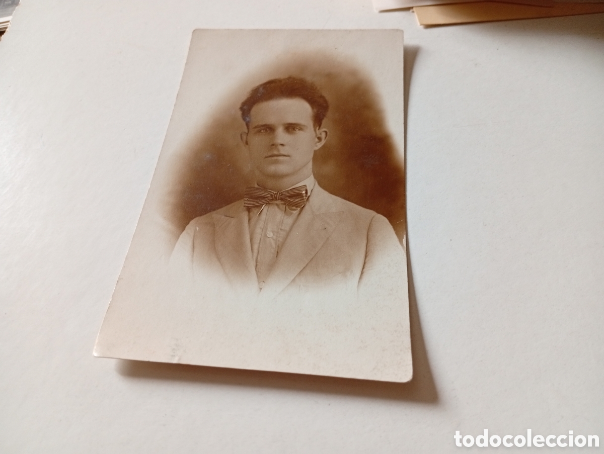 Fotografia antica: Fotograf&iacute;a antigua caballero
