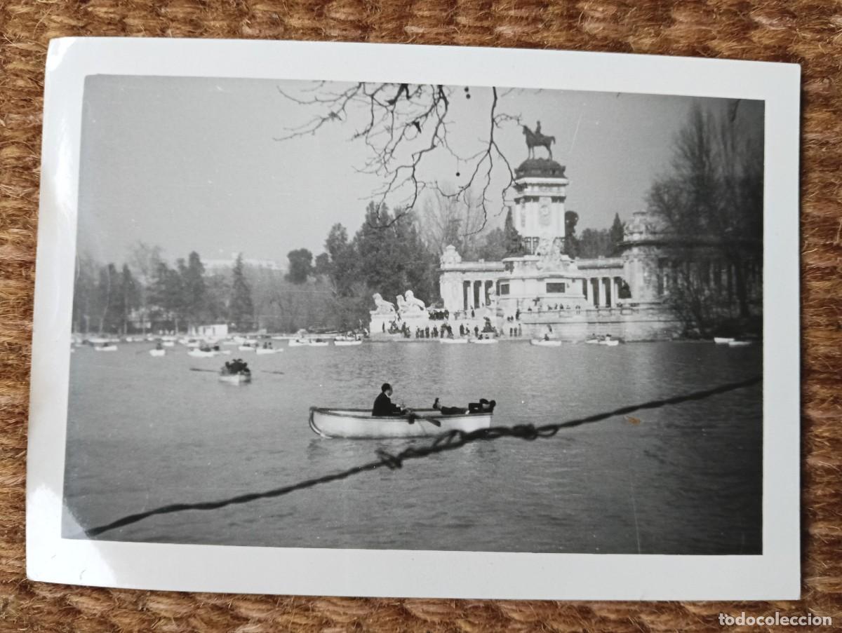 Fotograf&iacute;a antigua: MADRID - LAGO DEL RETIRO - Foto 1