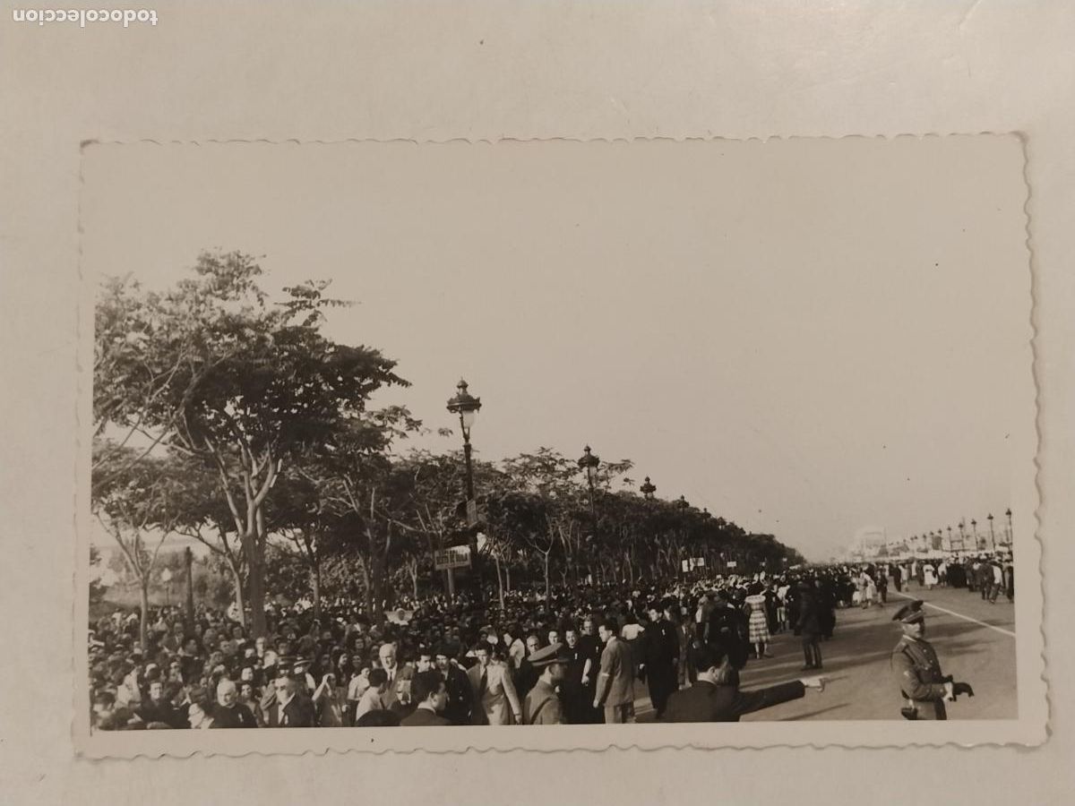 Fotograf&iacute;a antigua: ESPLANADA BENITO DE AVILA - FIESTA PROCESION - FOTOGRAFIA ANTIGUA -(115.135)