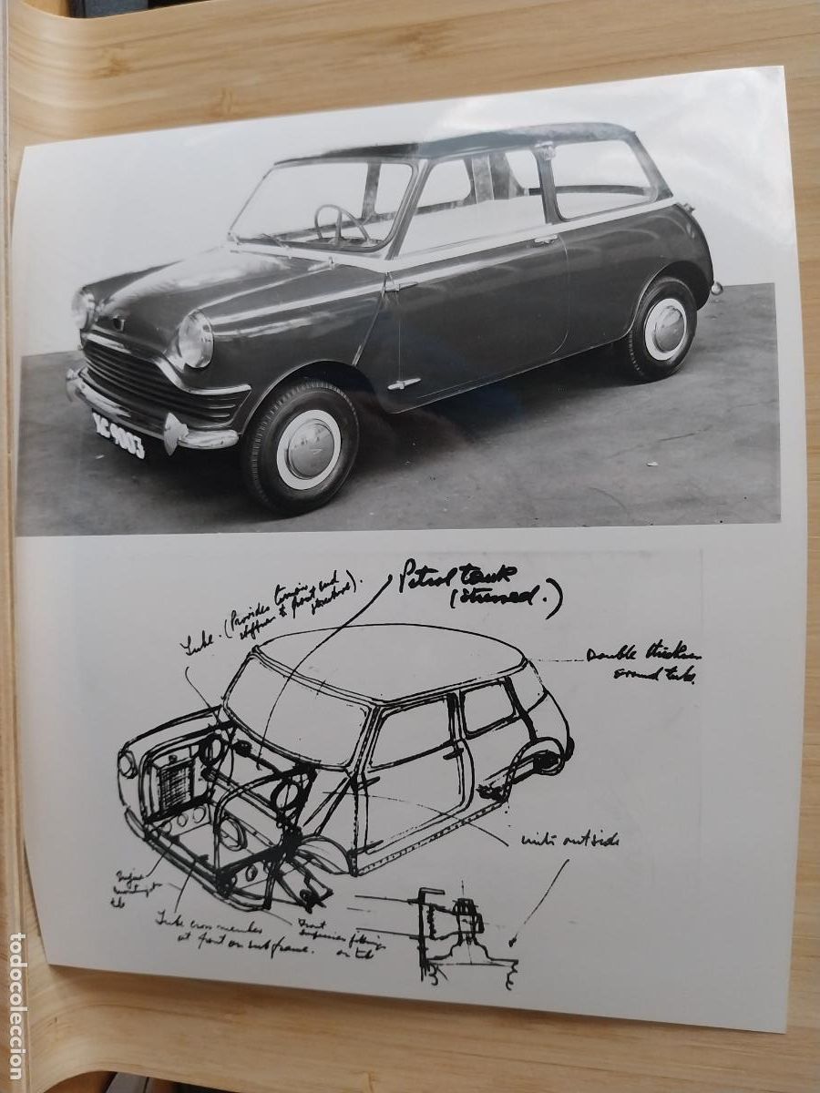 Fotograf&iacute;a antigua: MINI MORRIS FOTO PRESS 19.8X16.8CMS *-* ORIGINAL PUBLICIDAD VINTAGE