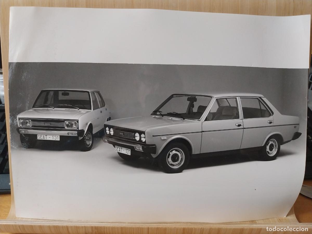 Fotograf&iacute;a antigua: SEAT 131 FOTO PRESS 24X18CMS ** ORIGINAL PUBLICIDAD VINTAGE