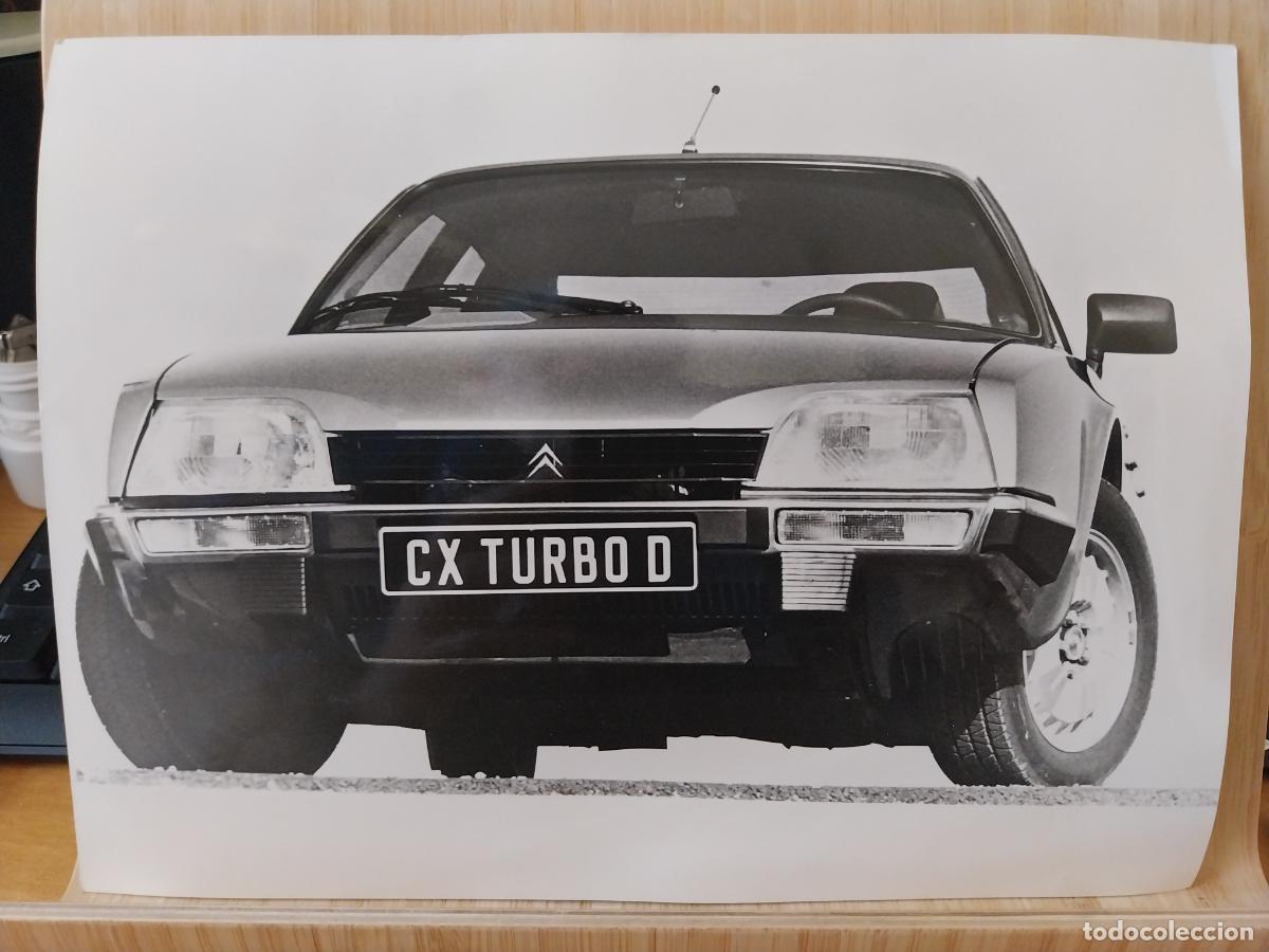 Photographie ancienne: CITROEN CX TURBO D FOTO PRESS ORIGINAL VINTAGE 24X18CMS PUBLICIDAD AUTOS *