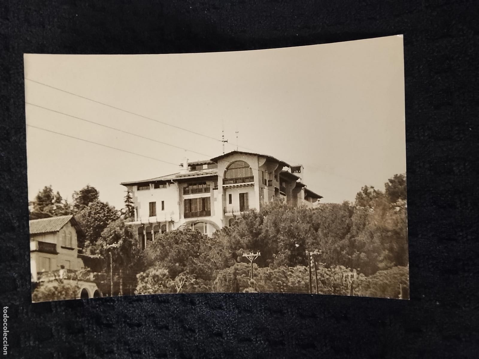 Fotograf&iacute;a antigua: SANT ANDREU DE LLAVANERES - HOTEL DEL PARQUE - FOTOGRAFIA ANTIGUA -(115.450)