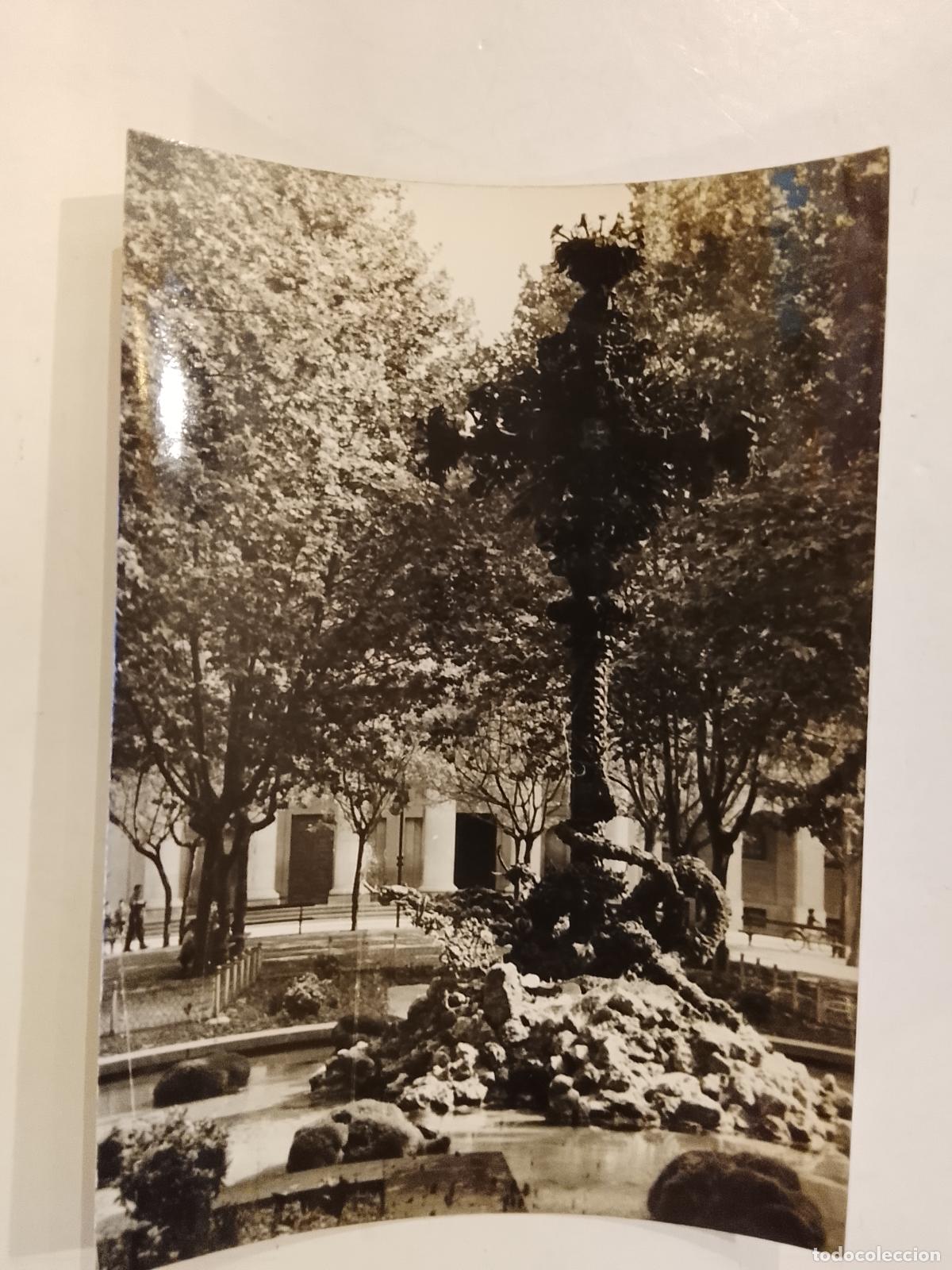 Antique Photography: PAMPLONA - PLAZA DE LA CRUZ - FOTOGRAFIA ANTIGUA -(K-15.262)
