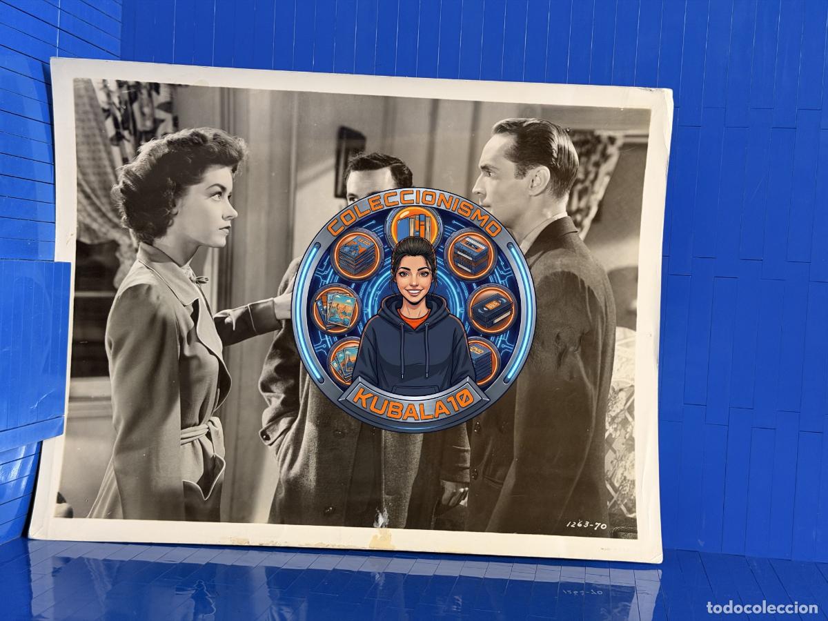 Antique Photography: RODAJE DE PEL&Iacute;CULA, ACTORES FAMOSOS - ACTORES CONVERSANDO. 26x20Cms