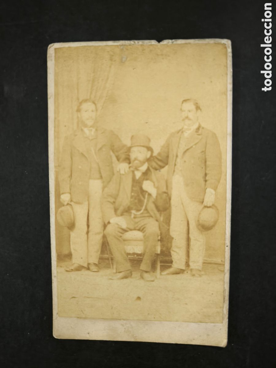 Fotograf&iacute;a antigua: Fotograf&iacute;a antigua, CDV. Eliseo Segond. Santiago de Compostela, Pontevedra.