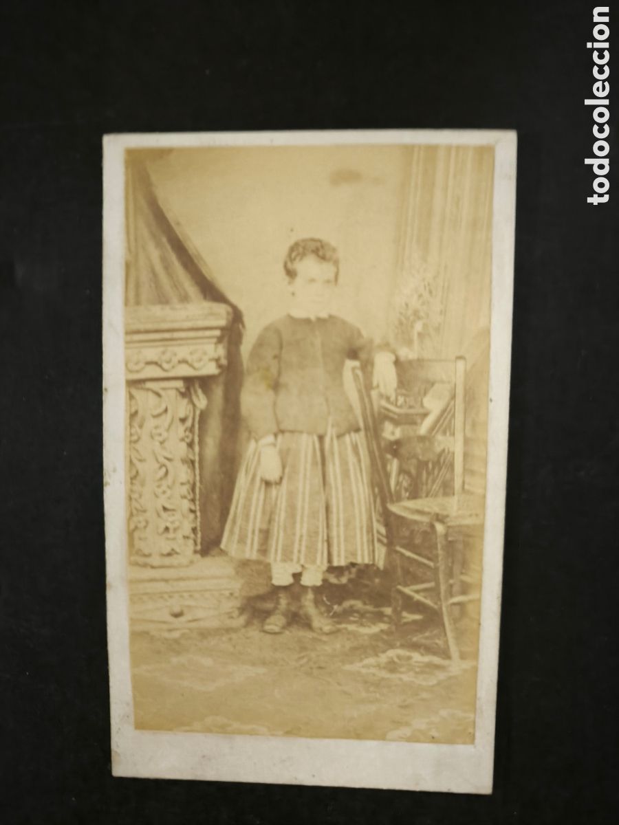 Fotograf&iacute;a antigua: Fotograf&iacute;a antigua, CDV. Eliseo Segond. Pontevedra. Finales s. XIX. Galicia.