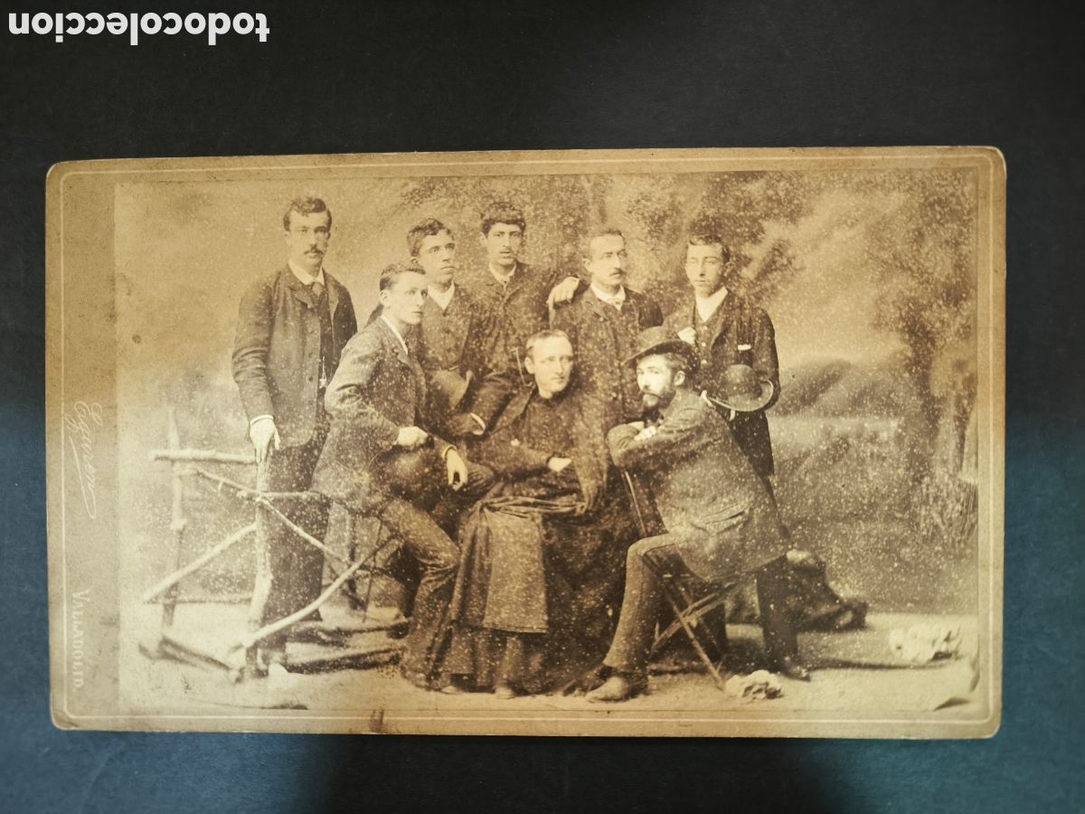 Fotograf&iacute;a antigua: Fotograf&iacute;a antigua. Eguren, Valladolid. Finales s. XIX.