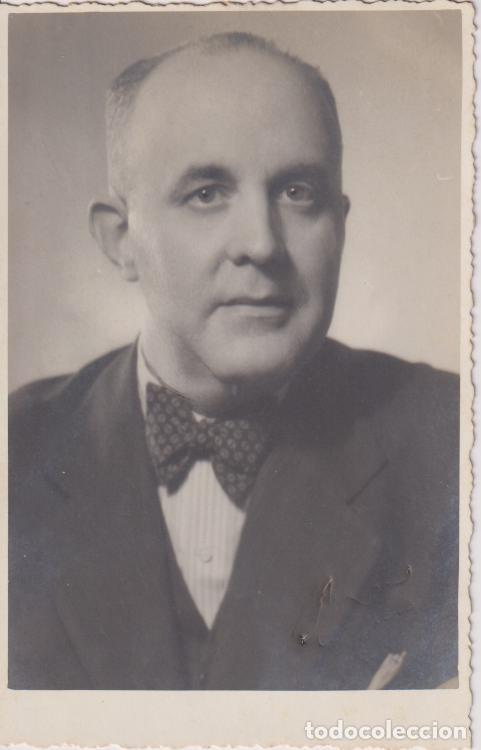 Fotograf&iacute;a antigua: ANTIGUA FOTOGRAFIA DE ESTUDIO, CABALLERO - FOTOS POR AMER BARCELONA 1937