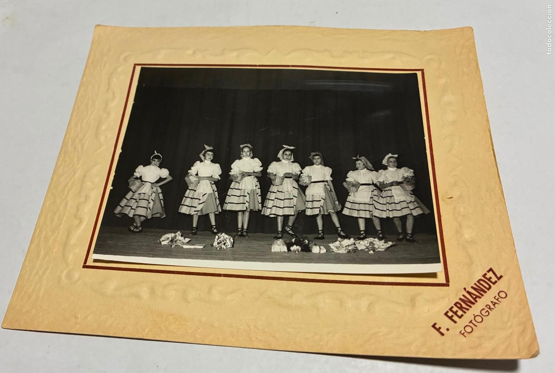 Fotograf&iacute;a antigua: ANTIGUA FOTOGRAFIA NI&Ntilde;AS CON TRAJE FOLKLORICO, BARCELONA