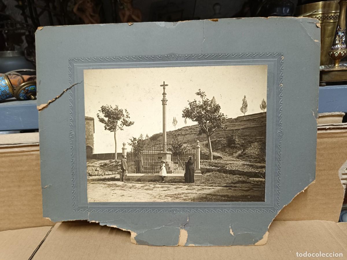 Fotograf&iacute;a antigua: ANTIGUA FOTO, PERSONAJES CON CRUZ, A IDENTIFICAR -P21