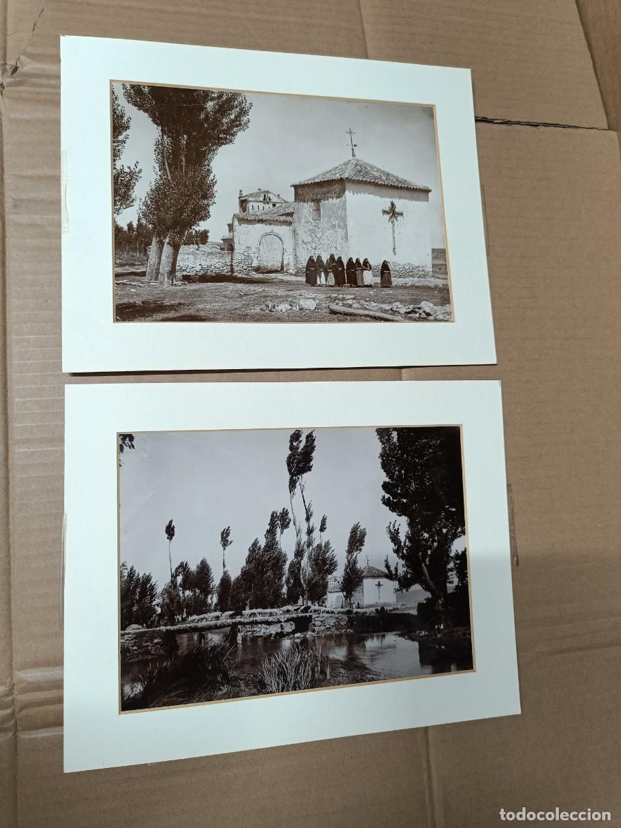 Fotograf&iacute;a antigua: LOTE 2 ANTIGUAS FOTOS, CAPILLA RURAL, IGLESIA CON MUJERES, A IDENTIFICAR -P21
