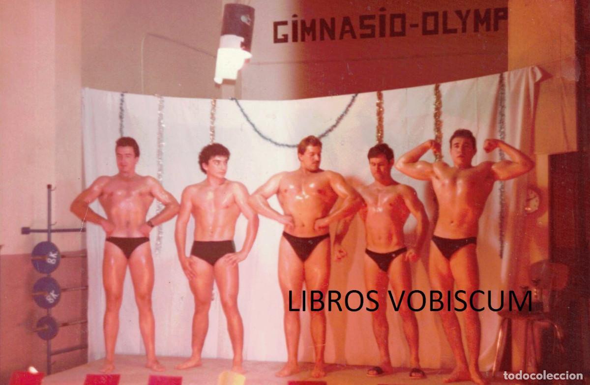 Fotograf&iacute;a antigua: FOTOGRAF&Iacute;A - CULTURISMO - GIMNASIO OLYMPIA - 15X10