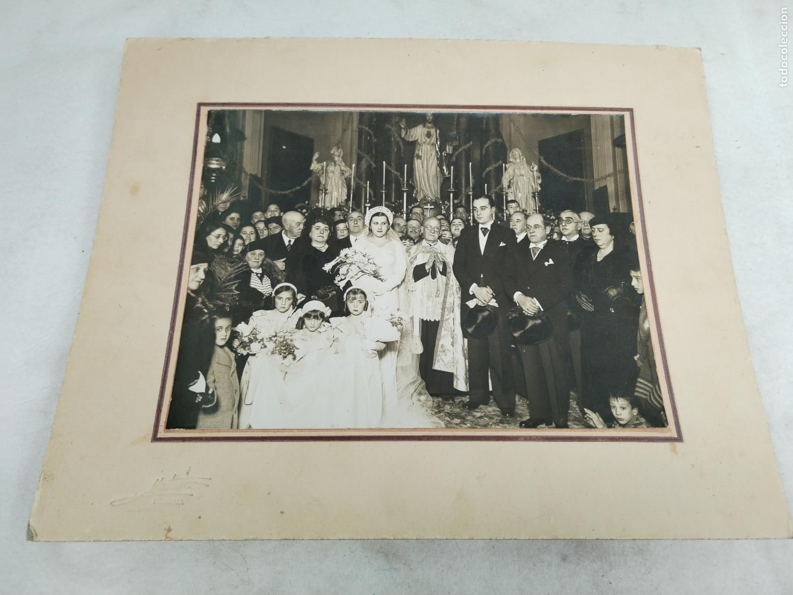 Fotograf&iacute;a antigua: MURCIA RETRATO DE GRUPO BODA FOTOGRAFO MATEO, MURCIAFOTOGRAFIA GRANDE - c188