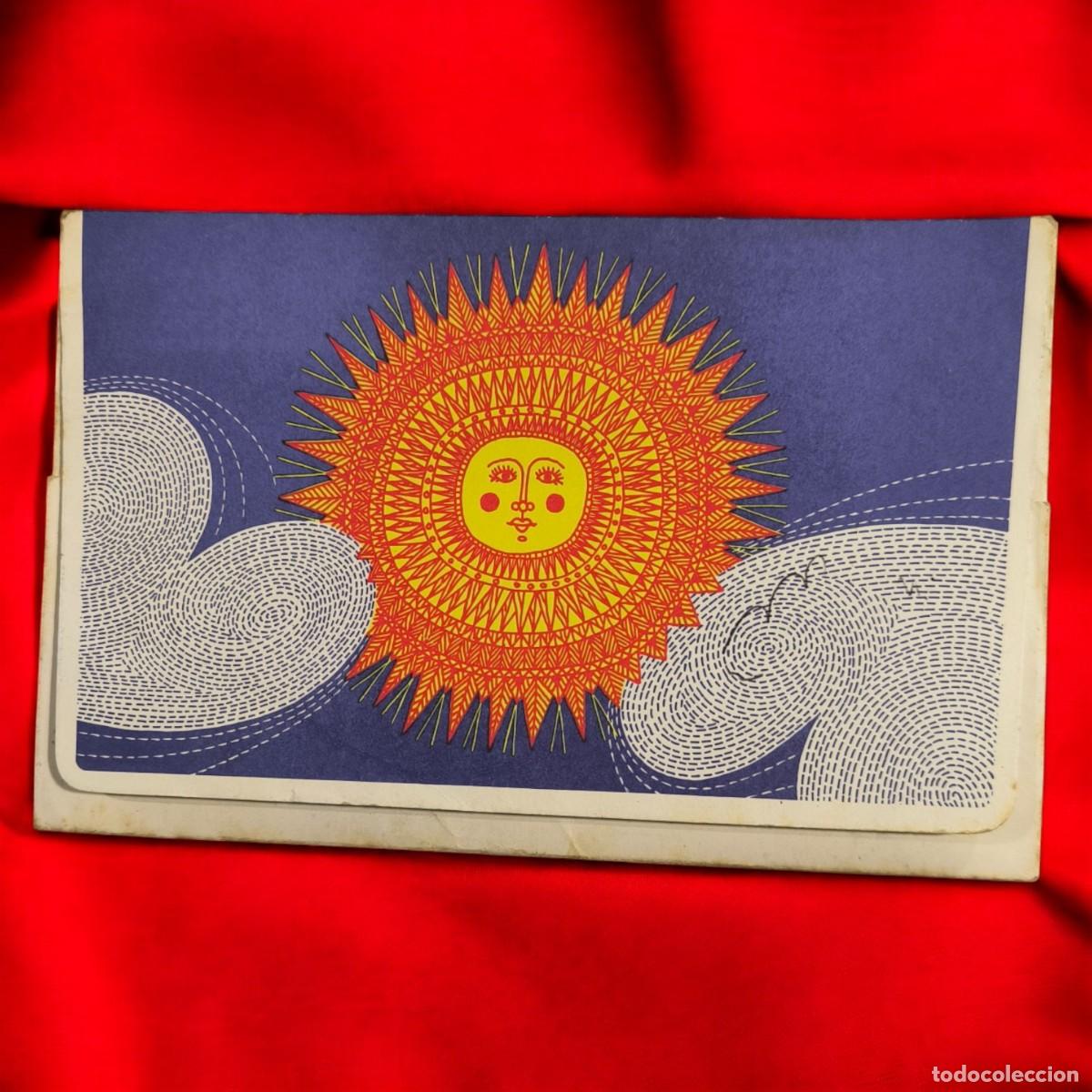 Fotograf&iacute;a antigua: Carpeta Fotogr&aacute;fica Vintage Cin&eacute;form Gen&egrave;ve &ndash; Dise&ntilde;o Sol Y Nubes &ndash; Sistema Admor &ndash; A&ntilde;os 60-70