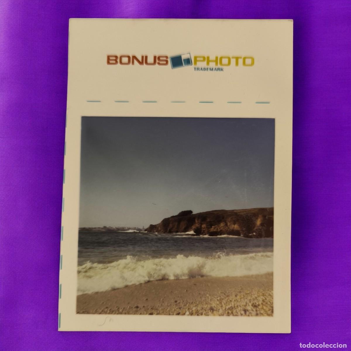 Fotografia antica: Fotograf&iacute;a Vintage De Playa &ndash; Bonus Photo Trademark, A&ntilde;os 80/90